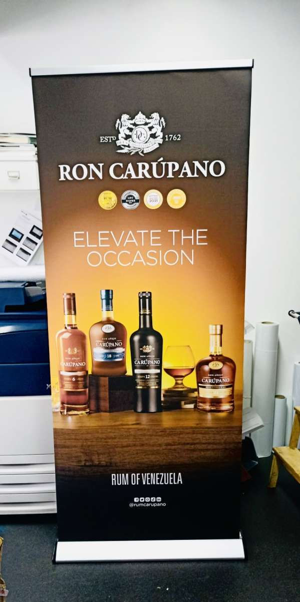 pop up roller banner printing in London