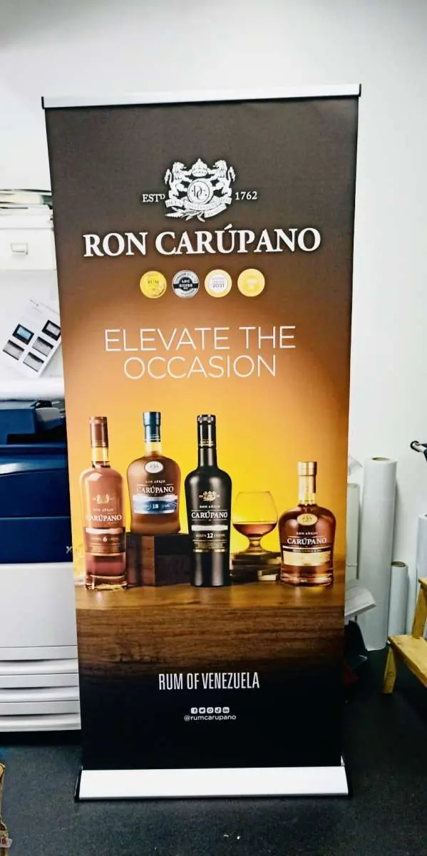 pop up roller banner printing in London