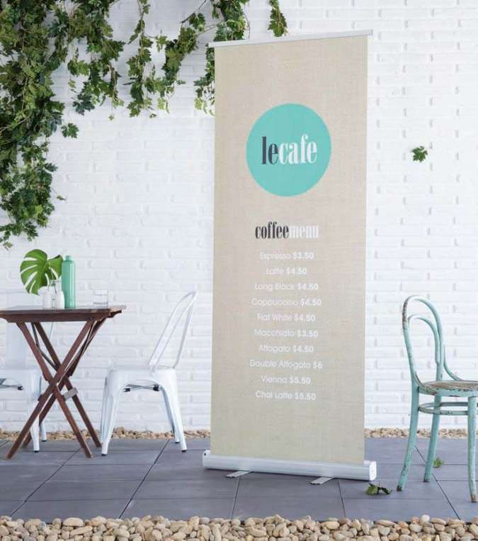 roller banner printing