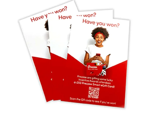 Printed flyers and folded leaflets