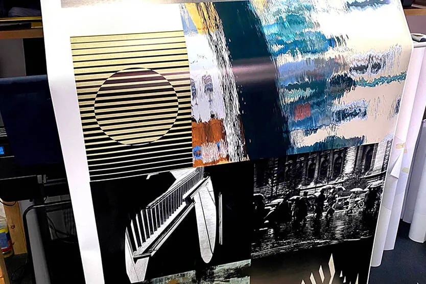 Digital press running a same day print job